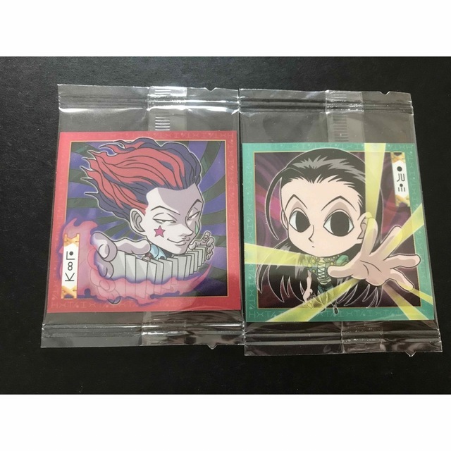 ヒソカ　イルミ　HUNTER×HUNTER  ハンターハンター　ウエハース エンタメ/ホビーのアニメグッズ(その他)の商品写真