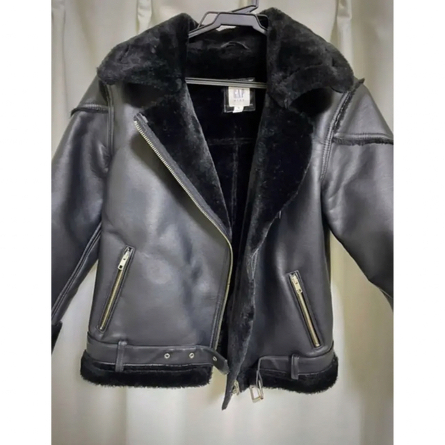 ZARA - レザージャケット ライダース ボア 黒の通販 by あ|ザラならラクマ