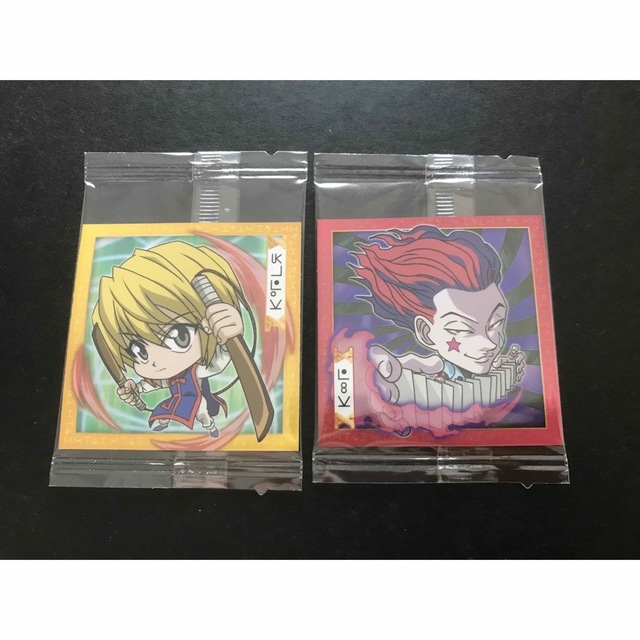 クラピカ　ヒソカ　HUNTER×HUNTER  ハンターハンター　ウエハース エンタメ/ホビーのアニメグッズ(その他)の商品写真