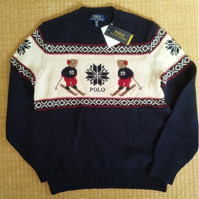 新品 ポロラルフローレン ポロベア ニット ノルディック | www