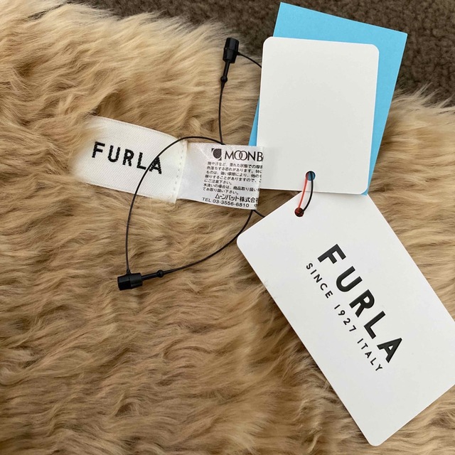 Furla(フルラ)のフルラ FURLA ファーマフラー ファーティペット 新品 ブラウン レディースのファッション小物(マフラー/ショール)の商品写真