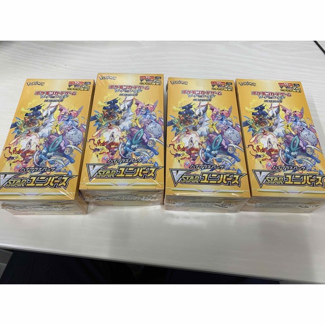 モンカード vstarユニバース 4BOX シュリンク