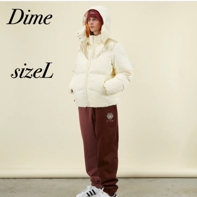 ダウンジャケット【新品未使用】Dime Contrast Puffer Jacket ダイム