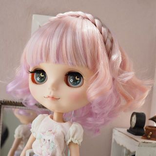 ネオブライス ウィッグ 三つ編みリラクシーボブP DRm 10インチ Blyth(その他)