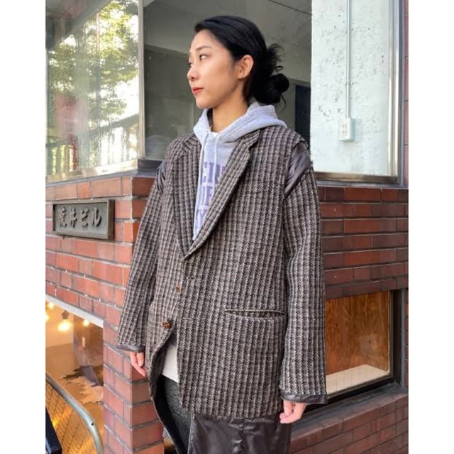 「極美品」Rebuild by Needles × Harris Tweed