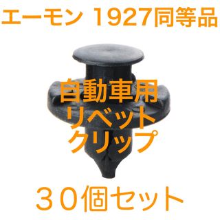 【値引き不可】自動車用 リベット クリップ 30個セット(車外アクセサリ)