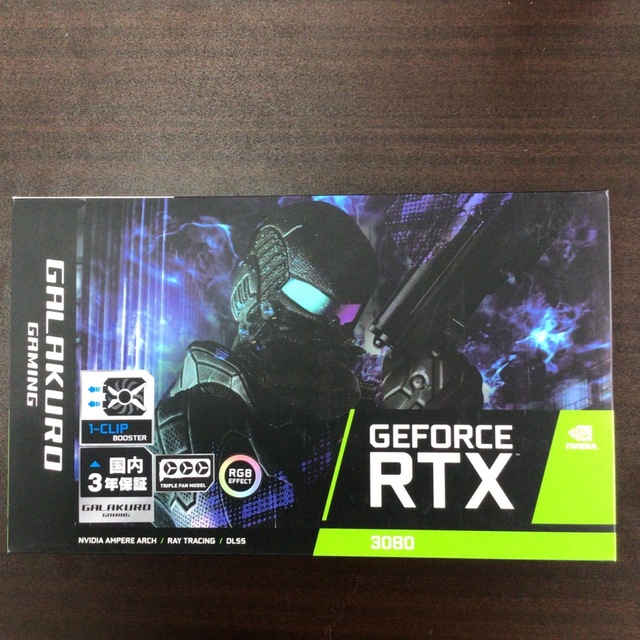 ブラック使用ガス種類GALAKURO GAMING グラフィックボード GG-RTX3080-E10