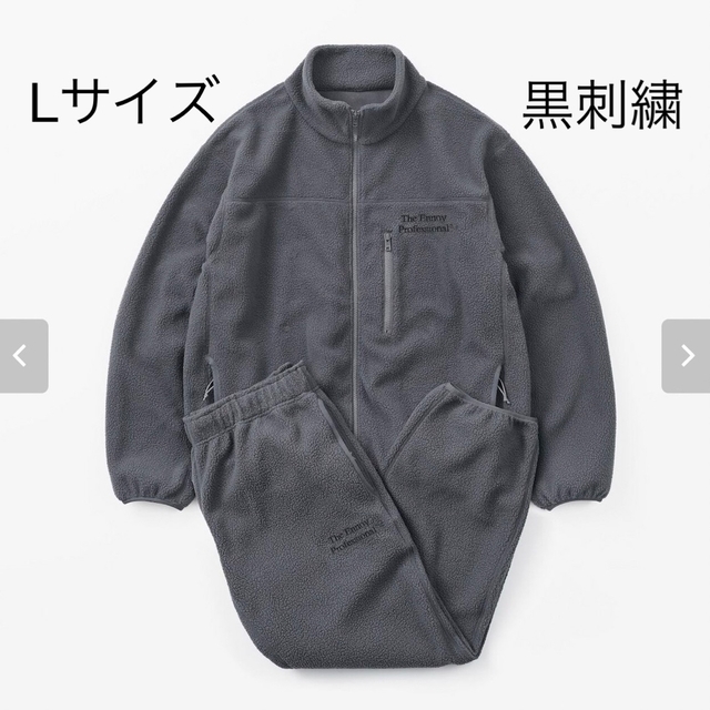 ennoy Polartec City Fleece GRAY×BLACK L | labiela.com