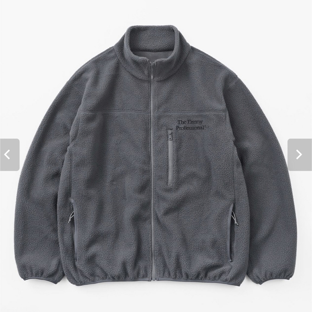 1LDK SELECT - ennoy Polartec City Fleece GRAY（黒） Lサイズの通販 ...