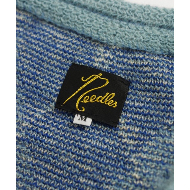 Needles(ニードルス)のNeedles Mohair Cardigan-Argyle-Lt.Blue M メンズのトップス(カーディガン)の商品写真