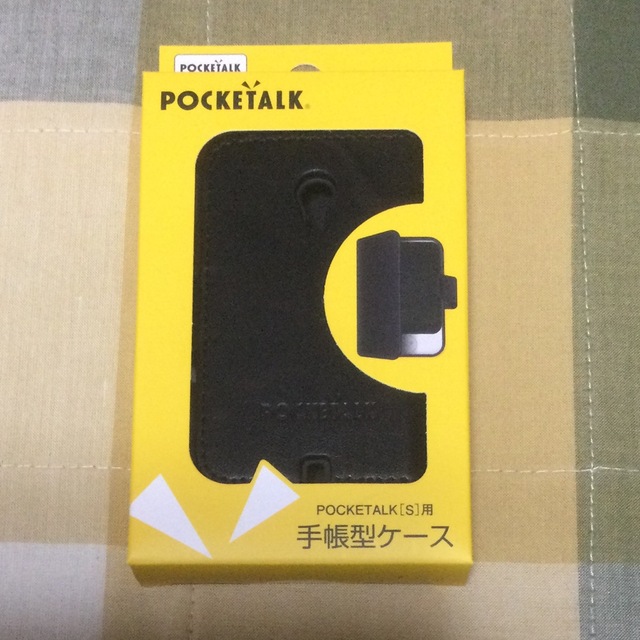 SOURCENEXT POCKETALK S 専用手帳型ケース PTS-NBK
