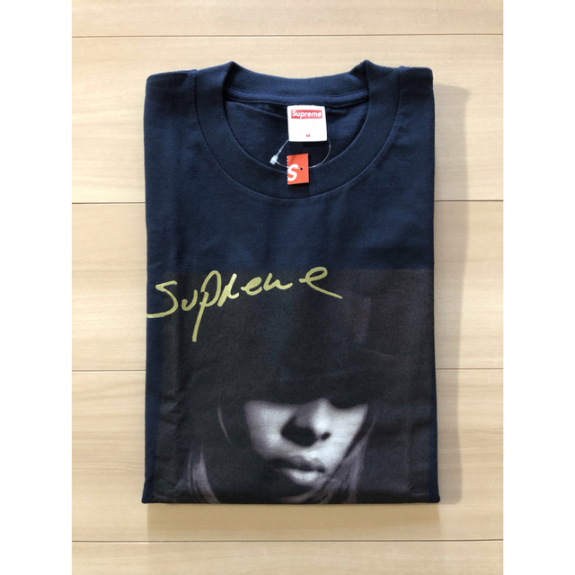 Mary J. Blige Tee supreme 黒 Lメンズ