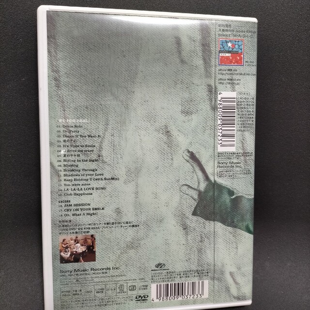 LIVE　2006“WE　FOR　REAL”〈通常盤〉 DVD エンタメ/ホビーのDVD/ブルーレイ(ミュージック)の商品写真