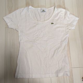 ラコステ(LACOSTE)の美品　LACOSTE　Tシャツ　38(Tシャツ(半袖/袖なし))