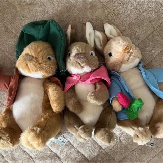 ピーターラビット(PETER RABBIT（TM）)のピーターラビット ぬいぐるみ 3体(ぬいぐるみ)