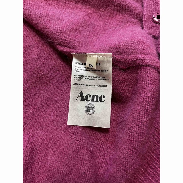 【アンゴラ70％】ACNE STUDIOS ニット ピンク 美品