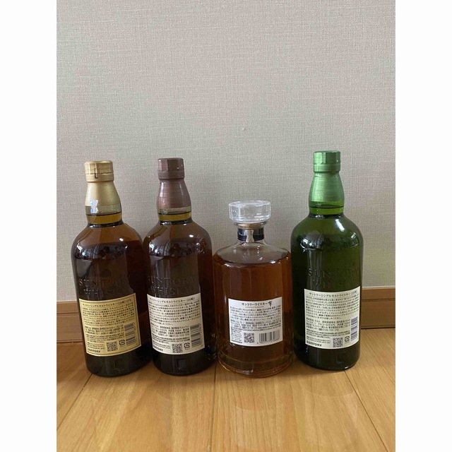 【新品】SANTORYウイスキー山崎4本700ml&白州4本700ml8本セット