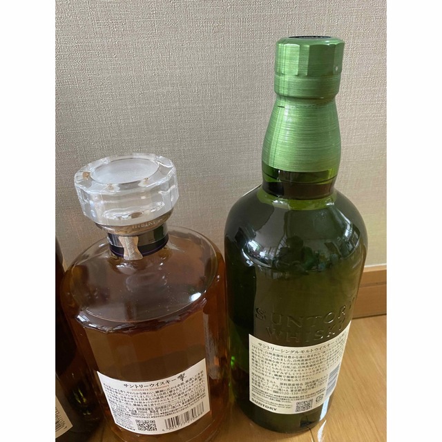 【新品】SANTORYウイスキー山崎4本700ml&白州4本700ml8本セット