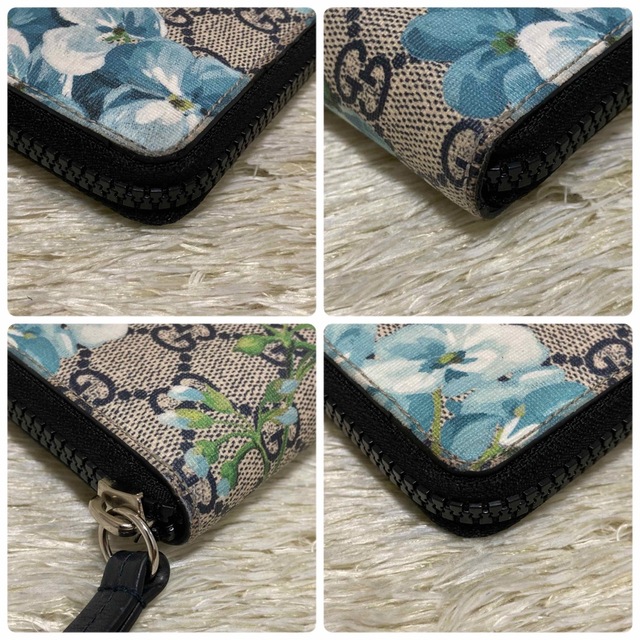 超歓迎 長財布 独特な店 極美品✨グッチ 長財布 GGブルームス GUCCI