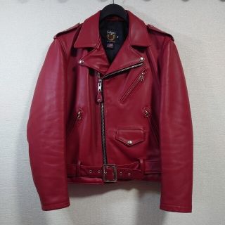 ショット ライダースジャケット(メンズ)(レッド/赤色系)の通販 25点