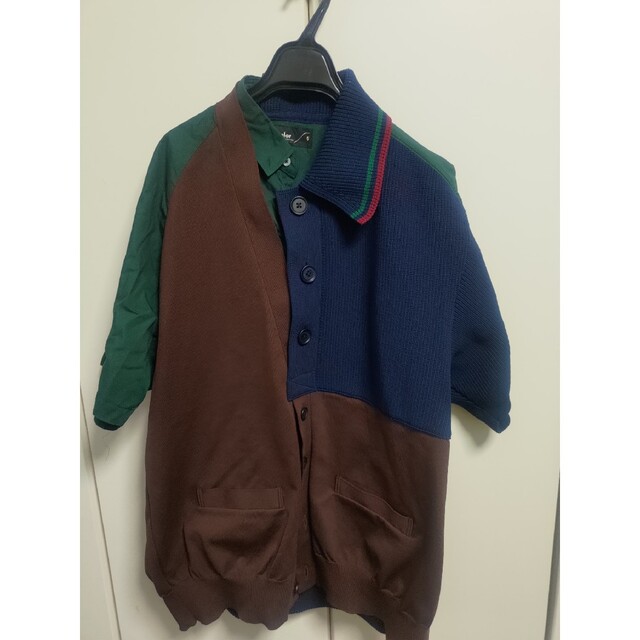 限定数のみ! kolor 21ss ドッキングポロシャツ | labiela.com