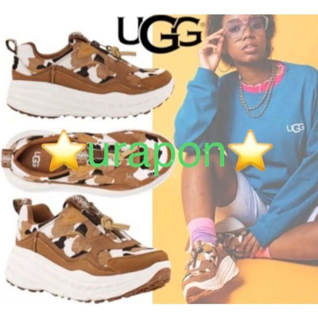 UGG(アグ)の超入手困難・激レア✨④新品✨23✨UGG✨CA805 ZIP✨Cow Print レディースの靴/シューズ(スニーカー)の商品写真