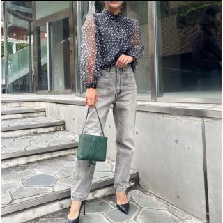 ボーダーズアットバルコニー(BORDERS at BALCONY)のボーダーズアットバルコニー　5 POCKETS DENIM PANTS 新品！(デニム/ジーンズ)