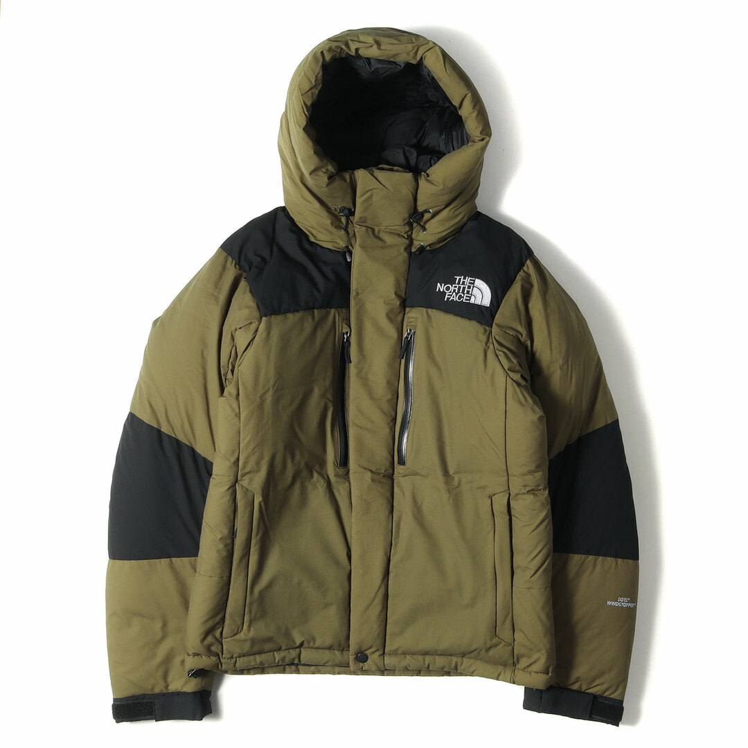 THE NORTH FACE ノースフェイス ダウンジャケット GORE WINDSTOPPER バルトロ ライト ジャケット Baltro Light Jacket ND91710 アウター ブルゾン ミリタリーオリーブ L アウトドア カジュアル【メンズ】【美品】