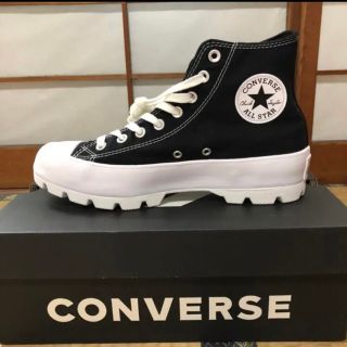 コンバース(CONVERSE)のコンバース ブラック & ホワイト CTAS Lugged ハイ スニーカー(スニーカー)