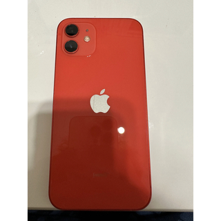 アイフォーン(iPhone)のiphone 12 128GB RED(スマートフォン本体)