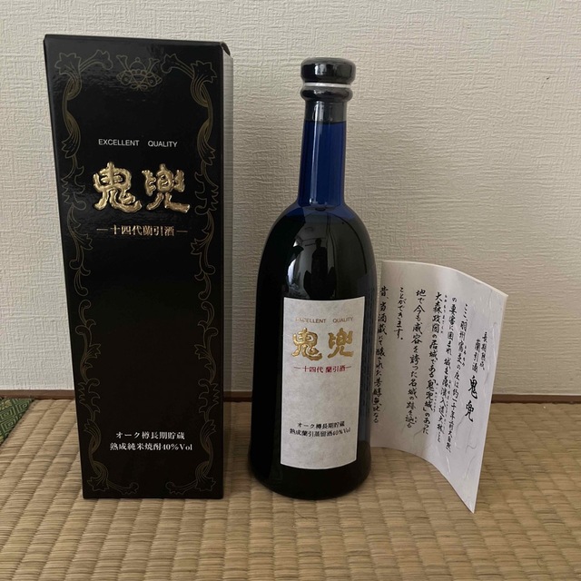 鬼兜-14代蘭引酒-  高木酒造