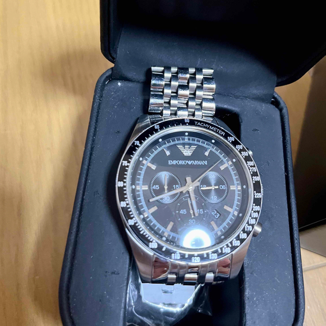 Emporio Armani(エンポリオアルマーニ)の【難あり格安】アルマーニ腕時計AR5988メンズ メンズの時計(腕時計(アナログ))の商品写真