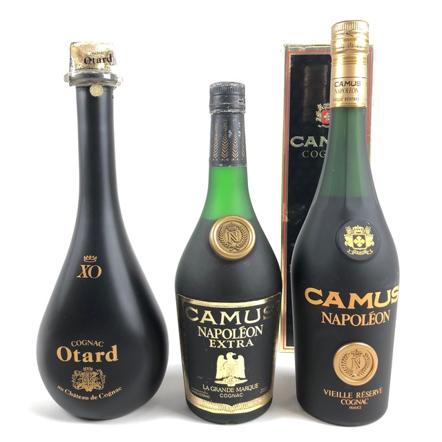 3本 Otard CAMUS コニャック 食品/飲料/酒の酒(ブランデー)の商品写真