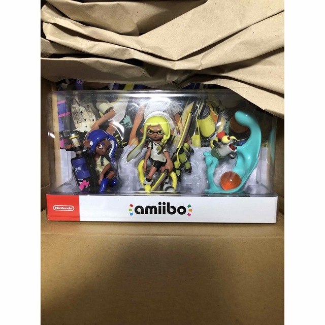 任天堂(ニンテンドウ)の新品未開封！スプラトゥーン3 Splatoon3  amiibo アミーボ　 エンタメ/ホビーのフィギュア(ゲームキャラクター)の商品写真