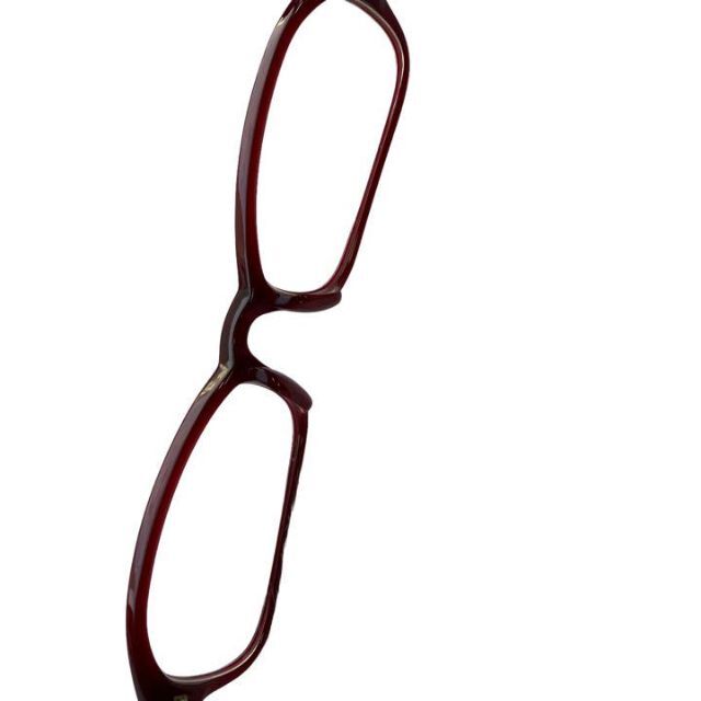 Zoff(ゾフ)の24★Zoffゾフ眼鏡メガネサングラススクエア赤レッドレディース・メンズ メンズのファッション小物(サングラス/メガネ)の商品写真