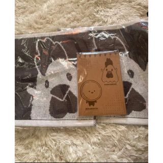 【新品】からあげクン　ハンドタオル　メモ帳　セット(キャラクターグッズ)