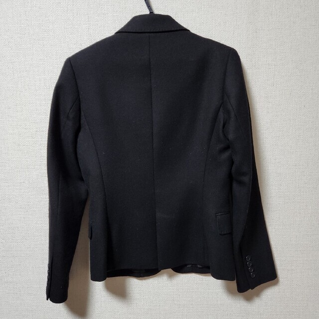 UNIQLO(ユニクロ)のユニクロ ウール テーラードジャケット 黒色 レディースのジャケット/アウター(テーラードジャケット)の商品写真