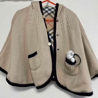 バーバリー(BURBERRY)の【みーたん様専用】キッズ　マント(コート)