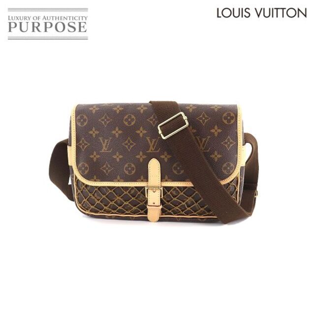 LOUIS VUITTON - 新品同様 ルイ ヴィトン LOUIS VUITTON モノグラム コンゴ PM ショルダー バッグ ブラウン M40117 ゴールド 金具 VLP 90149088