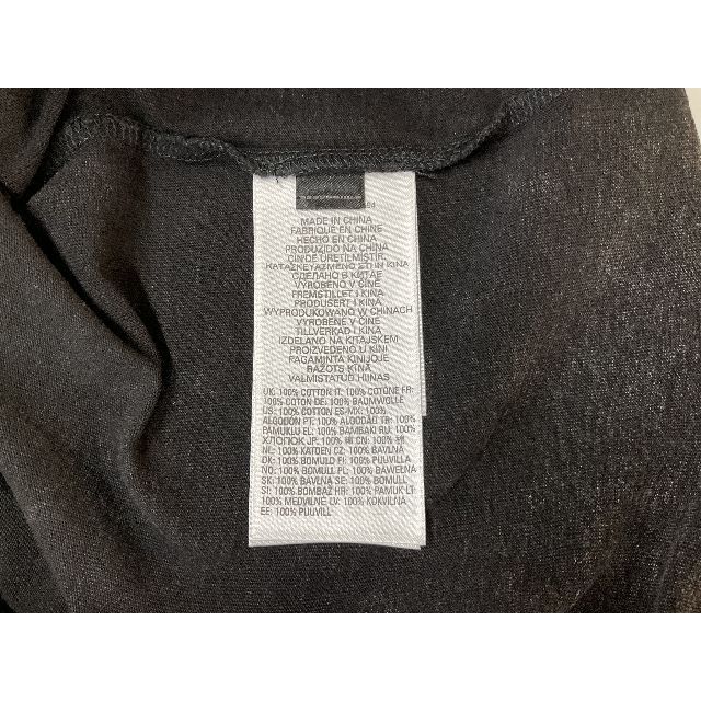 ディーゼル 長袖Tシャツ 1422 ブラック Mサイズ 新品タグ付