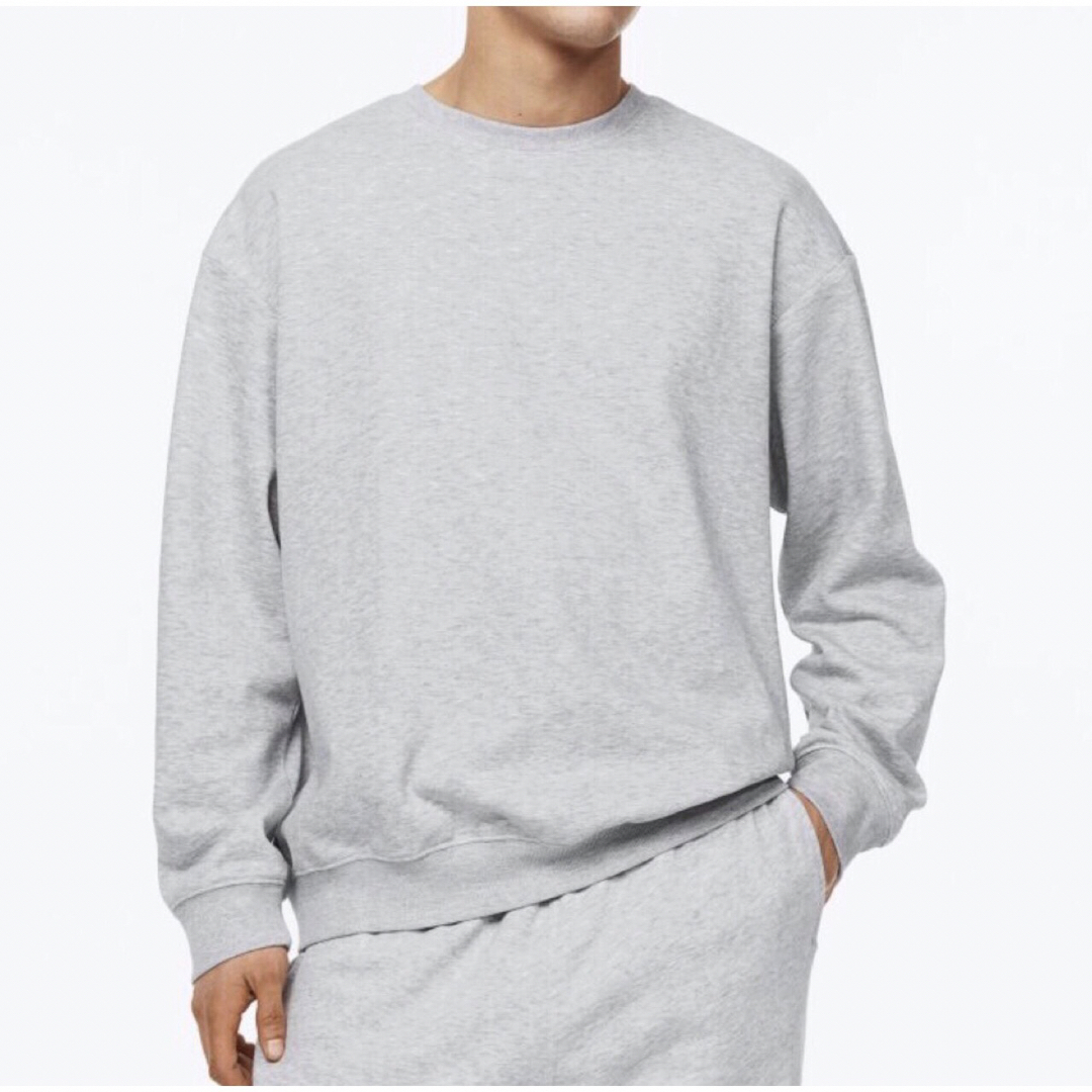 H&M(エイチアンドエム)のH&M drop shoulder relaxed fit sweatshirt メンズのトップス(スウェット)の商品写真