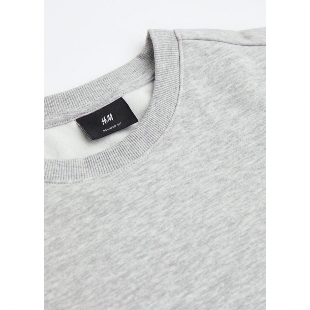 H&M(エイチアンドエム)のH&M drop shoulder relaxed fit sweatshirt メンズのトップス(スウェット)の商品写真