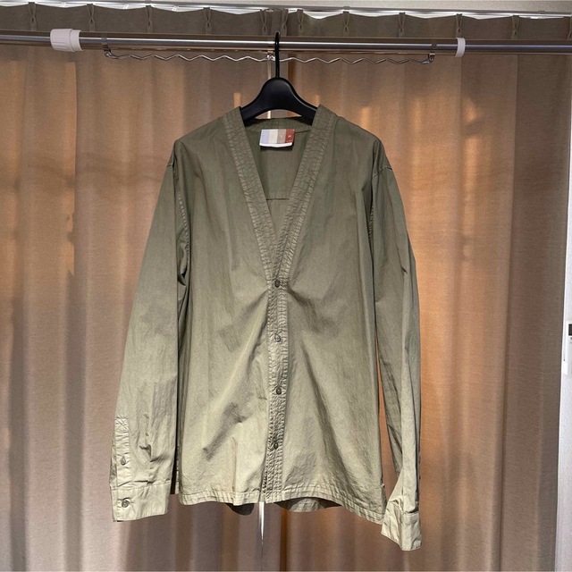 KITH Washed Cotton Sullivan Shirt Gi メンズのトップス(シャツ)の商品写真