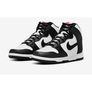 ナイキ(NIKE)のNike WMNS Dunk High Black and White パンダ(スニーカー)