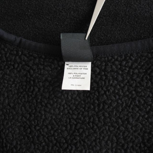 patagonia - 90年代 パタゴニア シンプルベスト ブラック Lサイズ