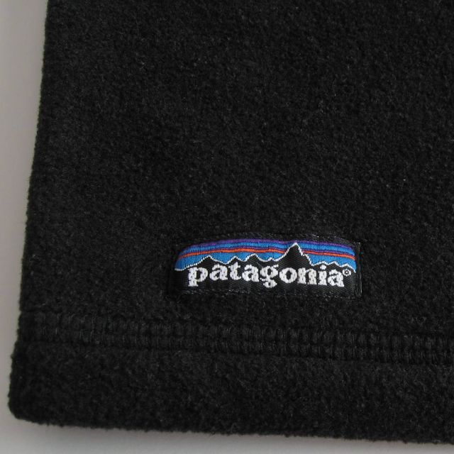 patagonia(パタゴニア)の90年代 パタゴニア シンプルベスト ブラック Lサイズ フリースベスト 90s メンズのトップス(ベスト)の商品写真