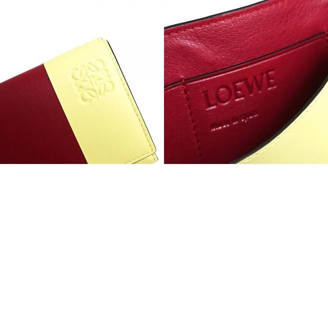 LOEWE - ロエベ トライフォールド ウォレット バイカラー 三つ折り財布