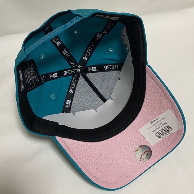 ★新品★NEWERA ニューヨーク メッツ キャップ ティール ピンク