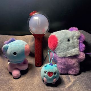 ビーティーイシビル(BT21)のBTS アミボム ラメグリッター ステッカー ペンライト glitter シール(アイドルグッズ)