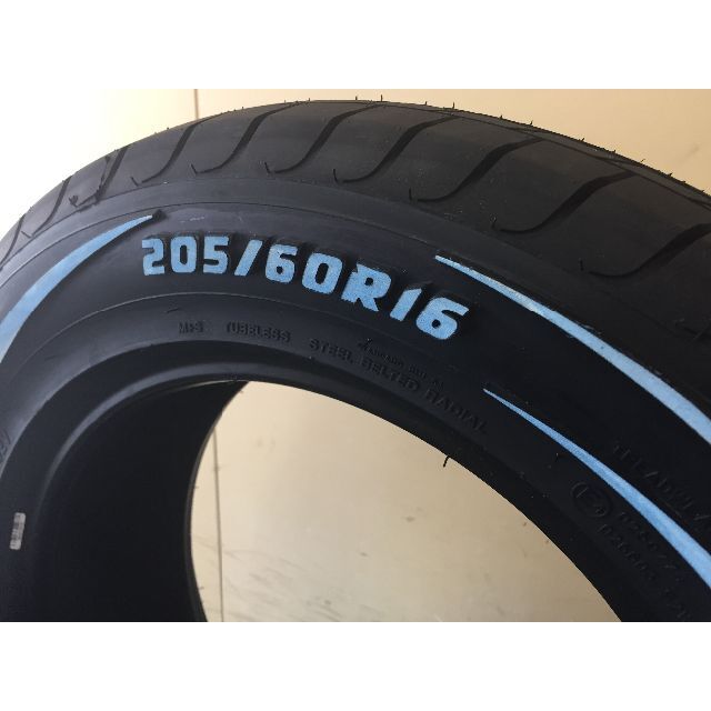 ☆安心の定価販売☆】 205/60R16 ホワイトレター タイヤ 4本セット
